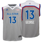 Youth 2017 NBA All-Star Paul George Gray Jersey