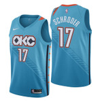 Youth Thunder Dennis Schroder City Edition Turquoise Jersey
