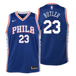 Youth 76ers Jimmy Butler Icon Edition Blue Jersey