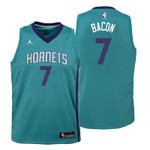 Youth 2017-18 Hornets Dwayne Bacon Icon Edition Teal Jersey