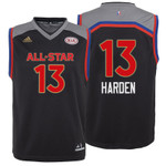 Youth 2017 NBA All-Star James Harden Charcoal Jersey
