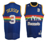 Youth Nuggets Allen Iverson Blue Soul Jersey