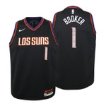 Youth Suns Devin Booker City Black Jersey