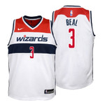 Youth 2017-18 Wizards Bradley Beal Association White Jersey