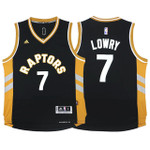 Youth Raptors #7 Kyle Lowry 2015-16 Brown Jersey