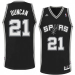 Youth Tim Duncan San Antonio Spurs #21 Swingman Black Jersey