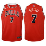 Youth Bulls Justin Holiday Red Jersey - Icon Edition
