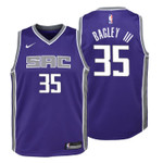 Youth Kings Marvin Bagley III Icon Edition Purple Jersey