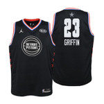Youth 2019 NBA All-Star Pistons #23 Blake Griffin Black Jersey