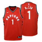Youth Raptors Patrick McCaw Icon Red Jersey