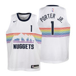 Youth Nuggets Michael Porter Jr. City Edition White Jersey