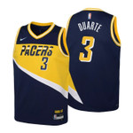 2021-22 Pacers Chris Duarte 75th Anniversary City Youth Jersey