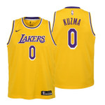 Youth Lakers Kyle Kuzma Icon Edition Gold Jersey