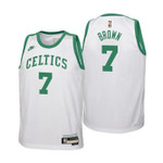 2021-22 Celtics Jaylen Brown 75th Anniversary Classic Youth Jersey