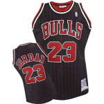 Youth Chicago Bulls #23 Michael Jordan 1995-1996 Black Jersey