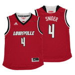 NCAA Louisville Cardinals Quentin Snider Youth Red Jersey