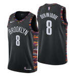 Youth Nets Spencer Dinwiddie City Edition Black Jersey