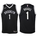 Youth Nets D'Angelo Russell Black Jersey - Icon Edition