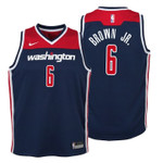 Youth Wizards Troy Brown Jr. Statement Navy Jersey