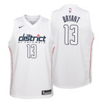 Youth Wizards Thomas Bryant City Edition White Jersey