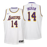 Youth Lakers Brandon Ingram Association White Jersey