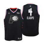Youth 2019 NBA All-Star Pacers #4 Victor Oladipo Black Jersey