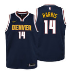 Youth Nuggets Gary Harris Icon Edition Navy Jersey