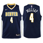 Youth Nuggets Paul Millsap Navy Jersey-Icon Edition
