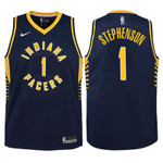 Youth Pacers Lance Stephenson Navy Jersey - Icon Edition