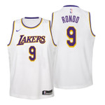 Youth Lakers Rajon Rondo Association White Jersey