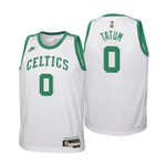 2021-22 Celtics Jayson Tatum 75th Anniversary Classic Youth Jersey