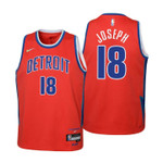 2021-22 Pistons Cory Joseph 75th Anniversary City Youth Jersey