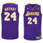 Youth Lakers #24 Kobe Bryant Swingman Purple Jersey