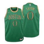 Youth Celtics Jayson Tatum City Kelly Green Jersey