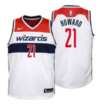 Youth Wizards Dwight Howard Association White Jersey