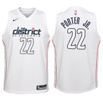 Youth Wizards Otto Porter Jr. White Jersey-City Edition