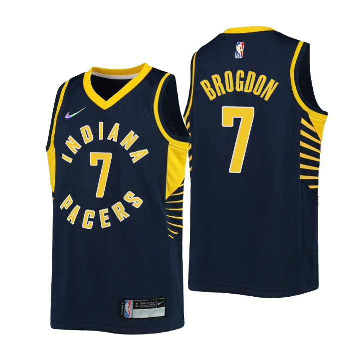Pacers Malcolm Brogdon 75th Anniversary Icon Youth Jersey