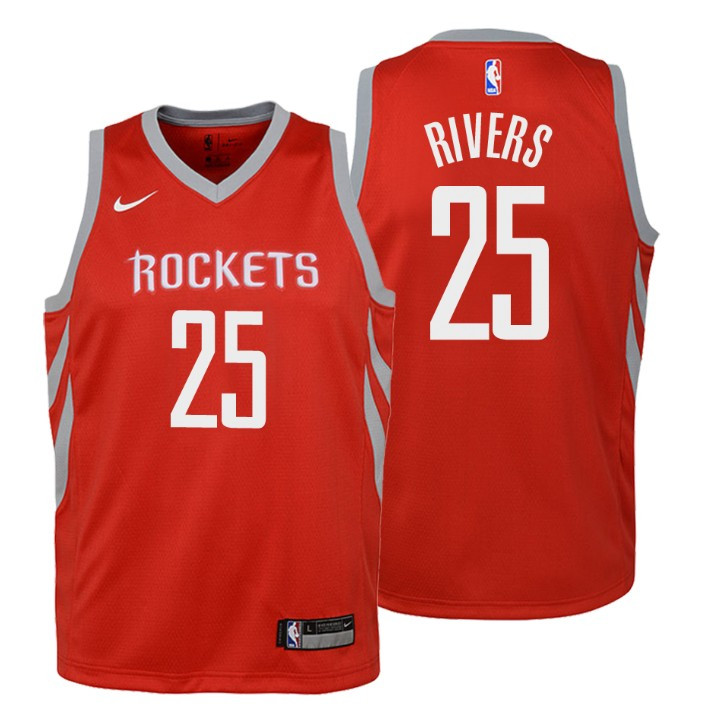 Youth Rockets Austin Rivers Icon Edition Red Jersey