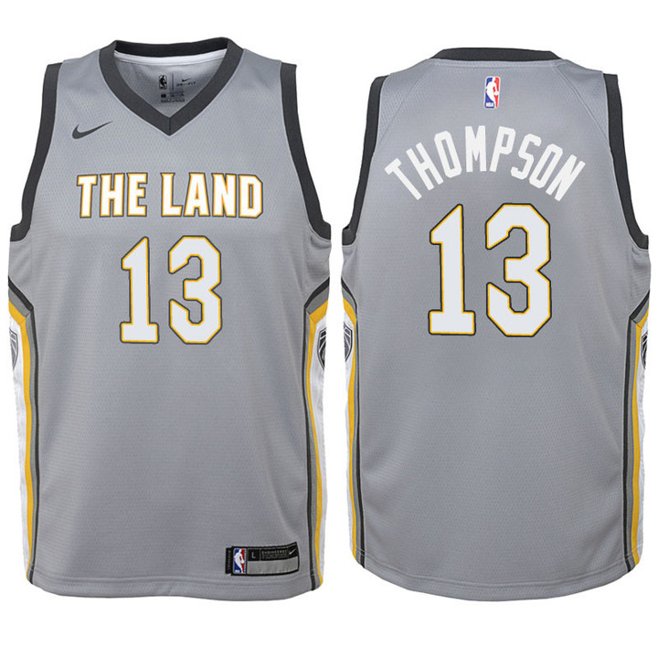 Youth Cavaliers Tristan Thompson Gray Jersey-City Edition