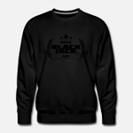 Hopeless Black Jack Addict Funny Addiction  Mens Premium Sweatshirt