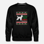 Poodle Shirt  Poodle Christmas Shirt  Mens Premium Sweatshirt
