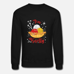 Im Knotty Christmas Knitting Lover Queen Crochet  Unisex Crewneck Sweatshirt