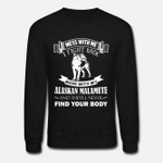 Alaskan Malamute Shirts  Unisex Crewneck Sweatshirt