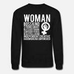 Women Power Feminism TShirts  Unisex Crewneck Sweatshirt