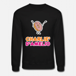 Kawaii Donut Charlie Damelio  Unisex Crewneck Sweatshirt