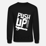 Push Ups  Unisex Crewneck Sweatshirt