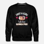 GUINEA PIG Love Guinea Pigs  Mens Premium Sweatshirt