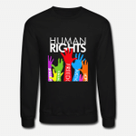 Human Rights  Unisex Crewneck Sweatshirt