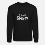 Snow winter snowflakes design  Unisex Crewneck Sweatshirt