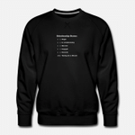 RELATIONSHIP STATUS  Mens Premium Sweatshirt